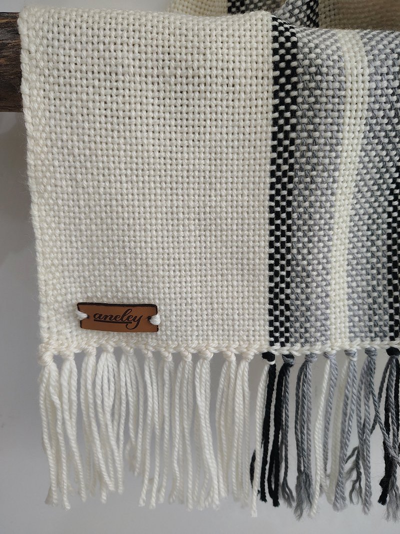 Pashminas Catriel tejidas en telar artesanales